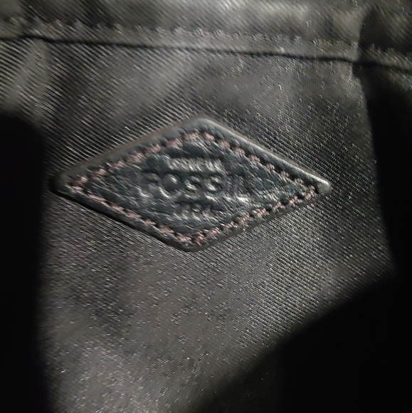 Fossil Travis mens Leather Messenger Bag - Picture 11 of 12